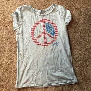 Peace Sign short sleeve tee